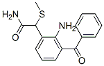 2-Amino-3-benzoly-a-methylthio-phenylacetamide Structure,78281-61-5Structure