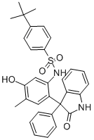 4-Tert-butyl-n-(5-hydroxy-4-methyl-2-(2-oxo-3-phenylindolin Structure,783324-18-5Structure