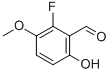 2-Fluoro-6-hydroxy-3-methoxybenzaldehyde Structure,783342-35-8Structure