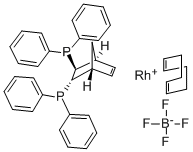 (2S,3S)-(+)-2,3-Bis(diphenylphosphino)bicyclo[2.2.1]hept-5-ene(1,5-cyclooctadiene)rhodium(I) tetrafl Structure,78355-59-6Structure