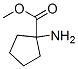 Methyl 1-amino-1-cyclopentanecarboxylate Structure,78388-61-1Structure