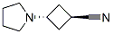 Cyclobutanecarbonitrile,3-(1-pyrrolidinyl)-,trans-(9ci) Structure,78403-00-6Structure