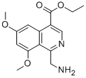 Ethyl 1-(aminomethyl)-6,8-dimethoxyisoquinoline-4-carboxylate Structure,784127-15-7Structure