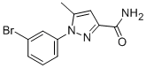 1-(3-Bromophenyl)-5-methyl-1H-pyrazole-3-carboxamide Structure,784142-83-2Structure