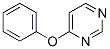 Pyrimidine, 4-phenoxy- (9ci) Structure,78430-23-6Structure