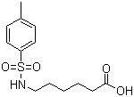 4-Methylphenylsulfonylaminohexanoic acid Structure,78521-39-8Structure