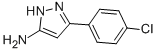 3-(4-Chlorophenyl)-1h-pyrazol-5-amine Structure,78583-81-0Structure