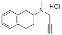 2-Naphthalenamine, 1,2,3,4-tetrahydro-N-methyl-N-2-propyn-1-yl-, hydrochloride Structure,78621-26-8Structure