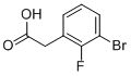 3-Bromo-2-fluorophenylacetic acid Structure,786652-63-9Structure