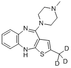 Olanzapine-d3 (4-methyl-d3-piperazinyl) Structure,786686-79-1Structure