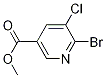 Methyl6-bromo-5-chloronicotinate Structure,78686-80-3Structure