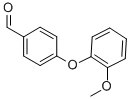 4-(2-Methoxy-phenoxy)-benzaldehyde Structure,78725-48-1Structure