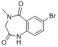 7-Bromo-4-methyl-3,4-dihydro-1h-benzo[e][1,4]diazepine-2,5-dione Structure,78756-36-2Structure