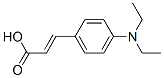 4-(N,N-diethylamino)cinnamic acid Structure,78776-25-7Structure