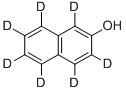 2-Naphthol-1,3,4,5,6,7,8-d7 Structure,78832-54-9Structure