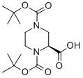 (S)-1,4-n-diboc-2-piperazine-2-carboxylic acid Structure,788799-69-9Structure