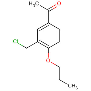 1-(3-Chloromethyl-4-propoxy-phenyl)-ethanone Structure,78927-74-9Structure