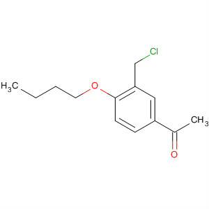 1-(4-Butoxy-3-chloromethyl-phenyl)-ethanone Structure,78927-76-1Structure