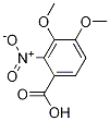 3,4-Dimethoxy-2-nitrobenzoic acid Structure,79025-28-8Structure