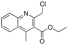 2-(Chloromethyl)-4-methyl-3-quinolinecarboxylic acid ethyl ester Structure,790263-88-6Structure