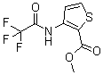 3-(2,2,2-Trifluoro-acetylamino)-thiophene-2-carboxylic acid methyl ester Structure,79128-68-0Structure