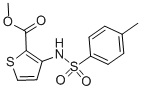 Methyl 3-{[(4-methylphenyl)sulfonyl]amino}-2-thiophenecarboxylate Structure,79128-72-6Structure