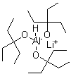 Lithium tris[(3-ethyl-3-pentyl)oxy]aluminohydride Structure,79172-99-9Structure