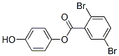 Benzoic acid, 2,5-dibromo-, 4-hydroxyphenyl ester Structure,791796-06-0Structure