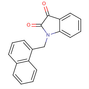 1-(Naphthalen-1-ylmethyl)isatin Structure,79183-21-4Structure