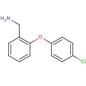 (2-(4-Chlorophenoxy)phenyl)methanamine Structure,792158-57-7Structure