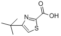 2-Thiazolecarboxylic acid,4-(1,1-dimethylethyl)- Structure,79247-74-8Structure