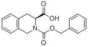 (3S)-2-[Benzyloxycarbonyl]-1,2,3,4-tetrahydroisoquinoline-3-carboxylic acid Structure,79261-58-8Structure