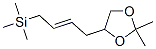 Silane, [(2e)-4-(2,2-dimethyl-1,3-dioxolan-4-yl)-2-butenyl]trimethyl- (9ci) Structure,792966-27-9Structure
