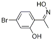 1-(4-Bromo-2-hydroxyphenyl)ethanone oxime Structure,793688-23-0Structure