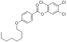 4-N-octyloxybenzoicacid2,4,5-trichlorophenylester Structure,79404-93-6Structure