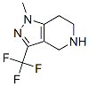 1H-Pyrazolo[4,3-c]pyridine, 4,5,6,7-tetrahydro-1-methyl-3-(trifluoromethyl)- Structure,794451-94-8Structure