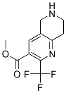 2-Trifluoromethyl-5,6,7,8-tetrahydro-[1,6]naphthyridine-3-carboxylic acid methyl ester Structure,794461-82-8Structure