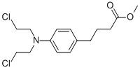 Methyl 4-((bis(b-chloroethyl)amino)butyrate Structure,79481-83-7Structure