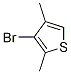 3-Bromo-2,4-dimethylthiophene Structure,79485-96-4Structure