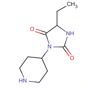 2,4-Imidazolidinedione,5-ethyl-3-(4-piperidinyl)-(9ci) Structure,795310-49-5Structure