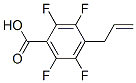 4-Allyl-2,3,5,6-tetrafluorobenzoic acid Structure,79538-02-6Structure