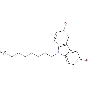 3,6-Dibromo-9-octyl-9h-carbazole Structure,79554-93-1Structure