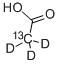 Acetic acid-2-13C,2,2,2-d3 Structure,79562-15-5Structure