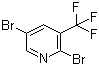 2,5-Dibromo-3-(trifluoromethyl)pyridine Structure,79623-39-5Structure