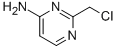 4-Pyrimidinamine, 2-(chloromethyl)- (9ci) Structure,79651-35-7Structure