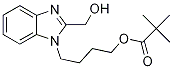 4-[2-(Hydroxymethyl)-1h-benzoimidazol-1-yl]butyl pivalate Structure,797032-02-1Structure