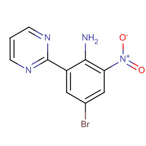 4-Bromo-2-nitro-6-(pyrimidin-2-yl)benzenamine Structure,797047-19-9Structure