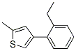 Thiophene, 4-(2-ethylphenyl)-2-methyl- (9ci) Structure,797057-23-9Structure