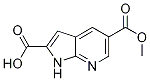 1H-pyrrolo[2,3-b]pyridine-2,5-dicarboxylic acid, 5-methyl ester Structure,797060-48-1Structure