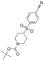 4-(4-Cyano-benzenesulfonyl)-piperidine-1-carboxylic acid tert-butyl ester Structure,797750-44-8Structure